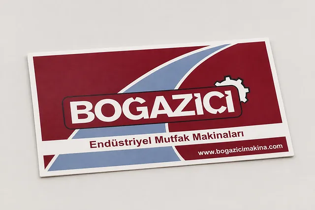 Serigrafi baskılı PVC cihaz etiketi